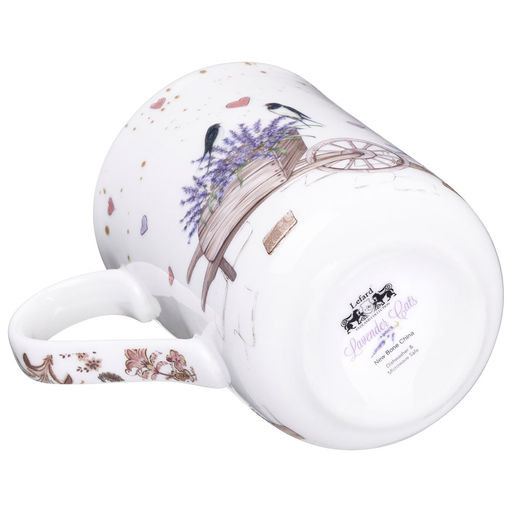 КРУЖКА LEFARD ЛАВАНДОВЫЕ КОТЫ 330 МЛ (КОР=24ШТ.)  фото 3