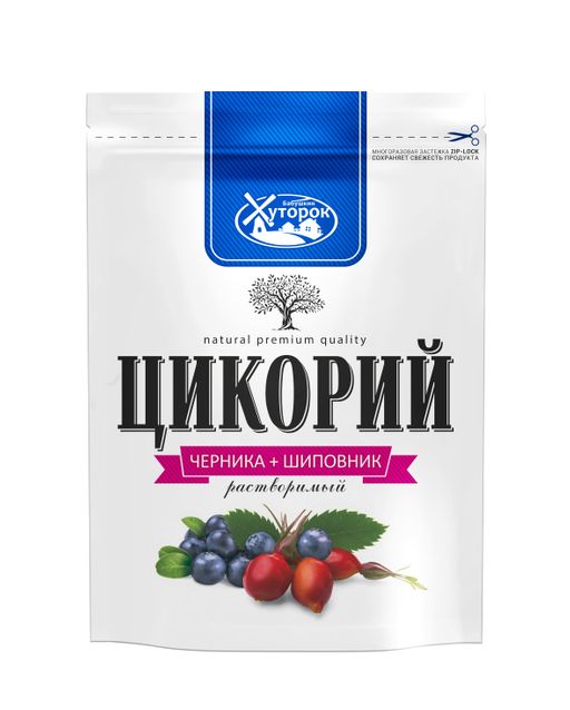 Цикорий Хуторок Бабушкин с черн и шиповн 100г