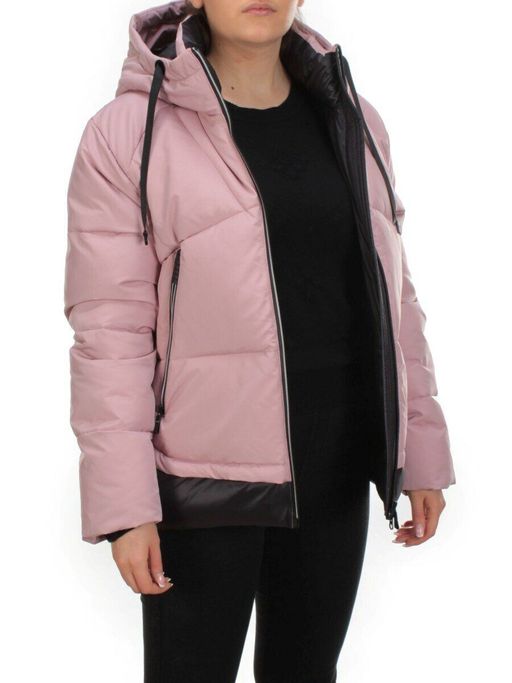 21068 PINK Куртка зимняя женская FLANCE ROSE (200 гр. холлофайбера) - Fashion фото 8