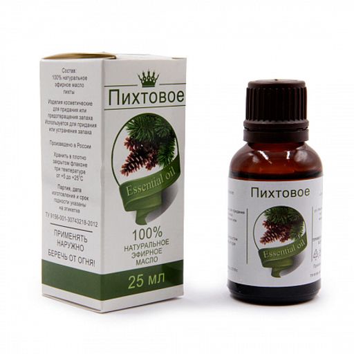 Эфирное масло ПИХТА Планета Ароматов 25мл Для здоровья, энергии и силы