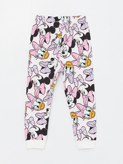 Beli Lastikli Minnie Mouse Bask?l? K?z Bebek Pijama Alt - Waikiki фото 2