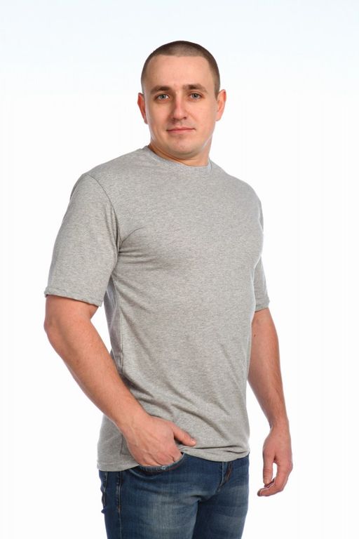 МТ0402 Футболка мужская кулирка хаки