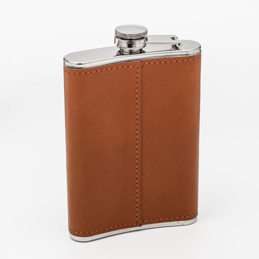 Фляжка Лучший из лучших, нержавеющая сталь, 270 мл, 9 oz