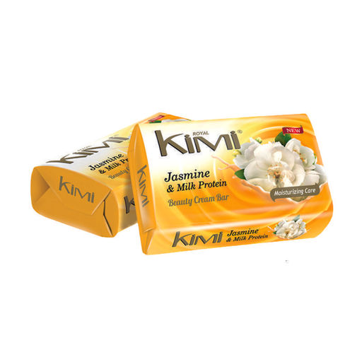 Мыло Туалетное "Royal Kimi" 80гр Жасмин и Молочный протеин