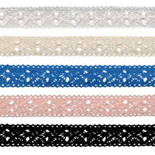 Gamma кружевная лента 17 мм HVK-32 в рулоне 5 x 3 м СК/Распродажа