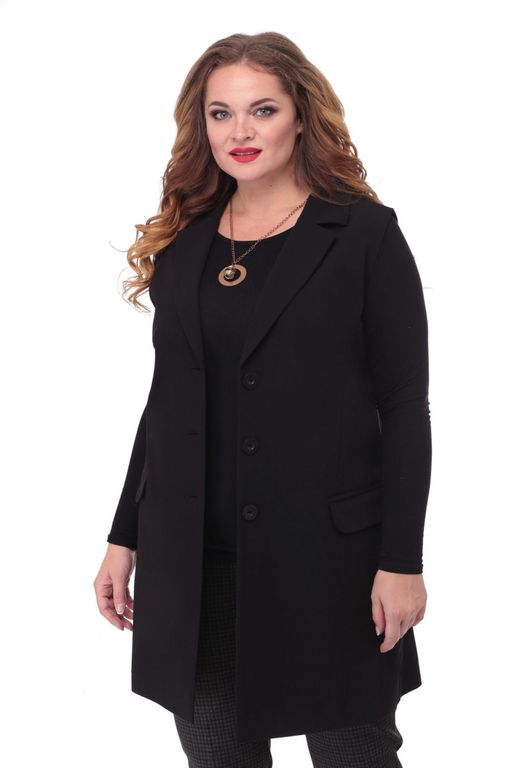 Жилет БелЭльСтиль 759 черный фото 3