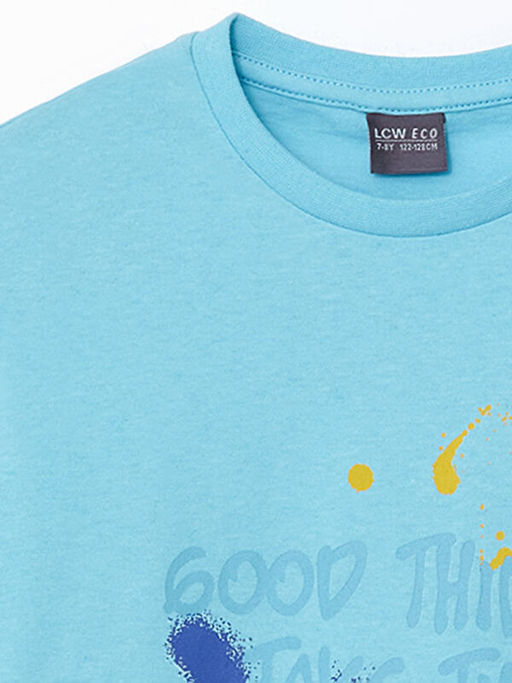 Bisiklet Yaka Erkek ?ocuk Ti??rt