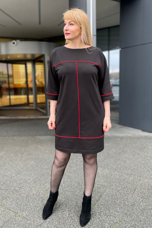 Платье Rumoda 2173 черный  фото 4