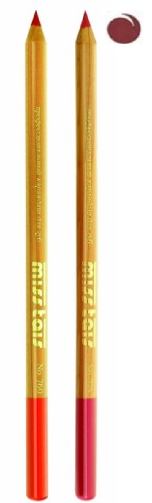 MISS TAIS карандаш контурный (Чехия) №763 бордово-кор.