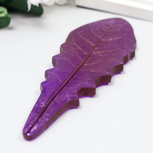 Молд пластик «Лист одуванчика», 15.5×5.5 см, МИКС