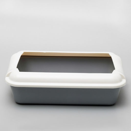 Туалет с бортом Бэлла, 37 х 27 х 11,5 см, серый - Пижон фото 2