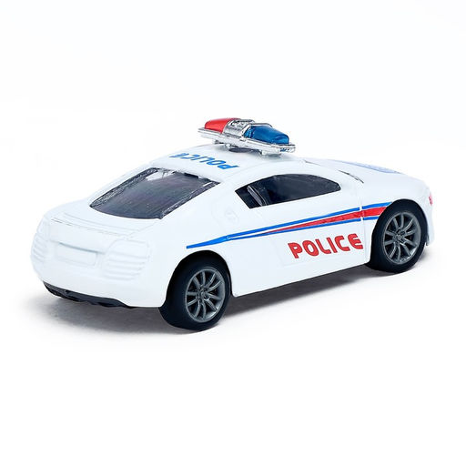 Машина металлическая Полиция, масштаб 1:50, инерция, МИКС - Автоград фото 3