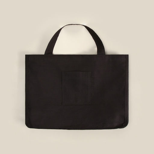 Сумка изо льна двухсторонняя SL HOME Linear bag, 67×35 см