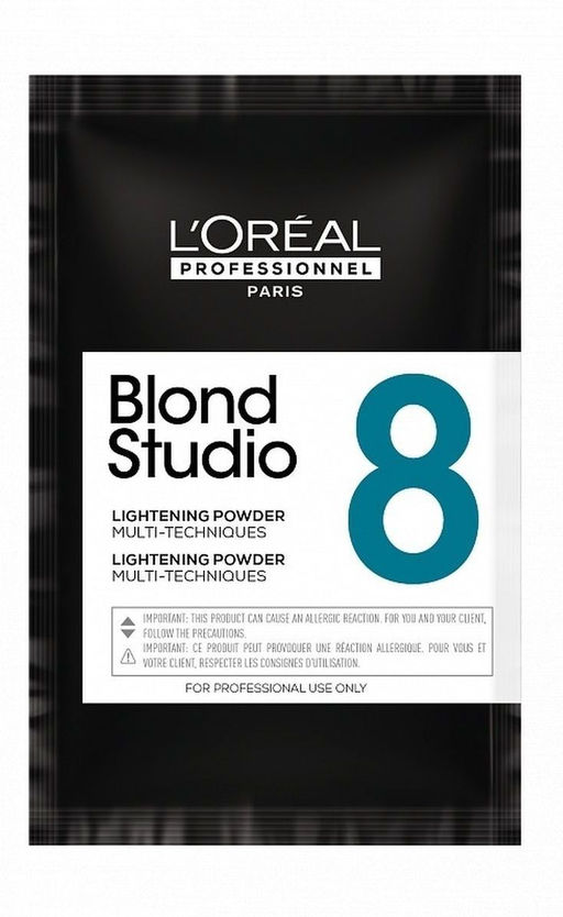 (цена за 2 шт) Осветляющая пудра для мульти техник (до 8 уровней осветления) blond studio 50 гр Lore - Loreal professionnel фото 2