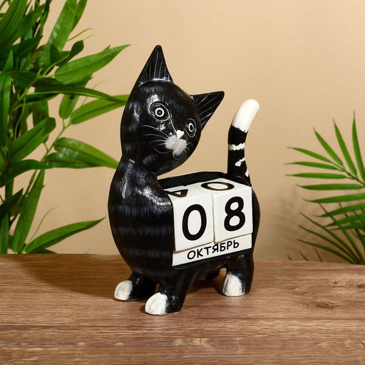 Вечный календарь Киска, 15226 см, дерево - Simaland фото 2