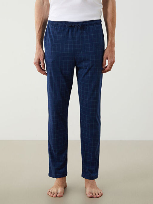 Standart Kal?p Ekose Erkek Pijama Alt