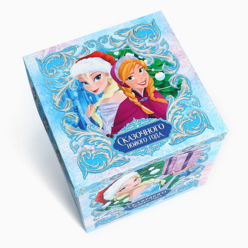 Коробка складная новогодняя Сказочного Нового года, 30 ? 30 ? 30 см