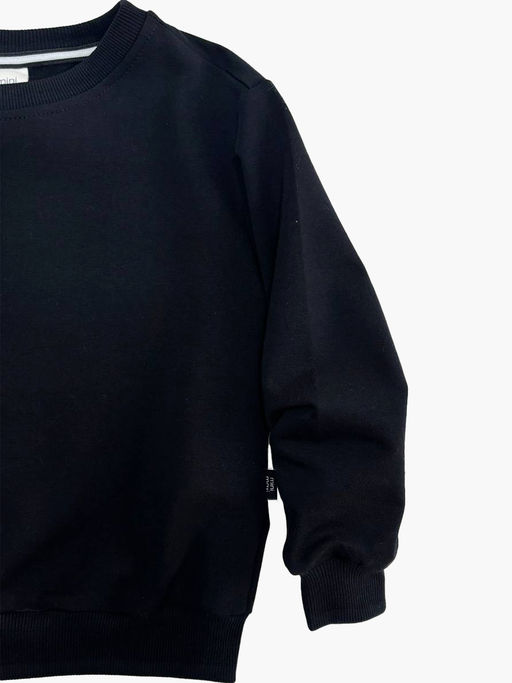 Свитшот с аппликацией 22-0533 черный|красный - Mini maxi фото 17