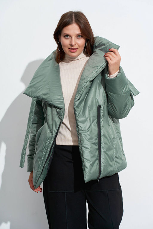 Куртка TEZA 5599 зеленый мох