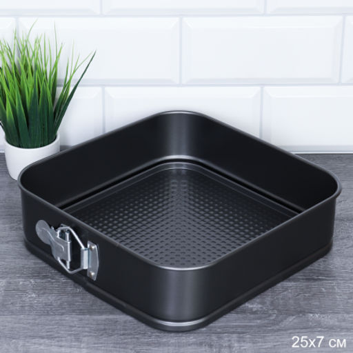 Форма для выпечки Кекса квадрат с клипсой 25х7 см / RSD-13 / - Галеонтрейд фото 2