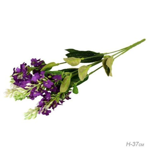 Цветок искусственный Лаванда 37 см / SY848 /уп 2/1200/А - Галеонтрейд фото 5