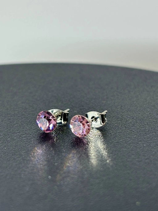 Серьги-гвозди PR1104 рыжий - Mini maxi фото 9