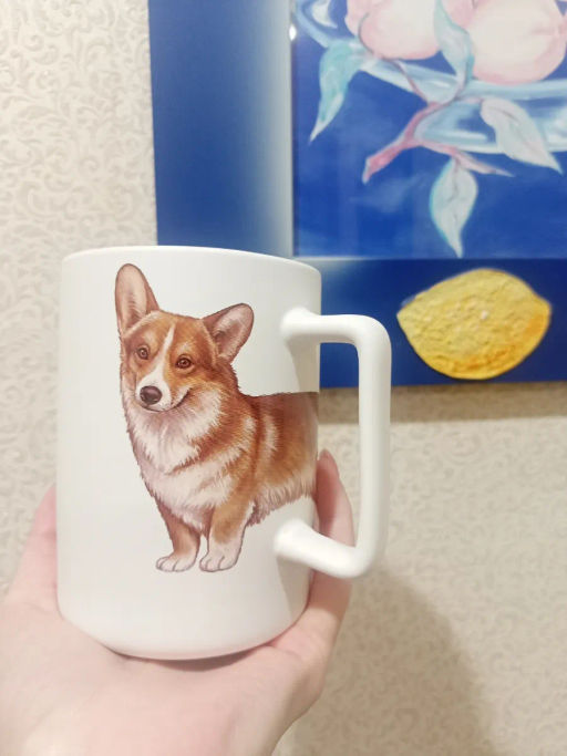 Кружка Welsh corgi  400мл 8*7*10.8cm 260-937 - Арти-м фото 8