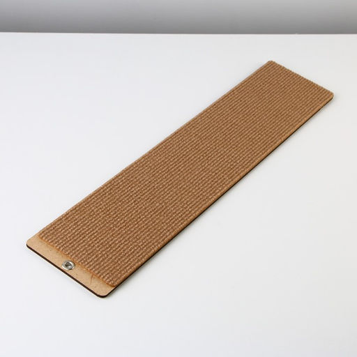 Когтеточка настенная одинарная, 45 х 10 см, бежевый - Пушистое счастье фото 4