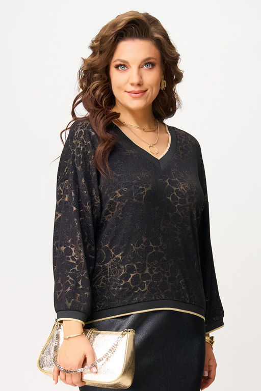 Костюм FITA 3151 черно-золотистый