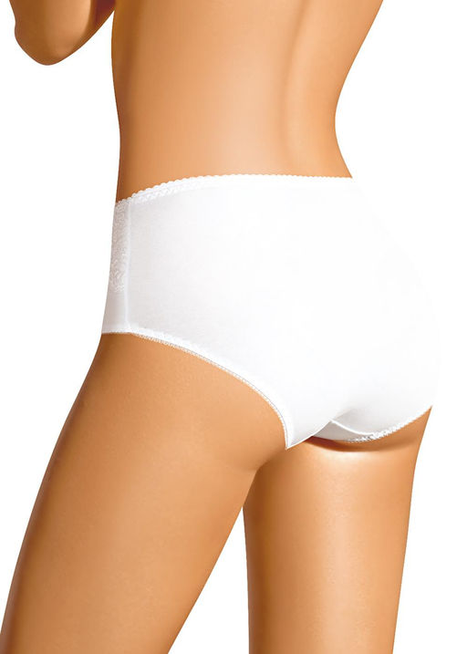 CLE M993 Трусы жен. Кружево хлопок белый - Clever wear фото 2