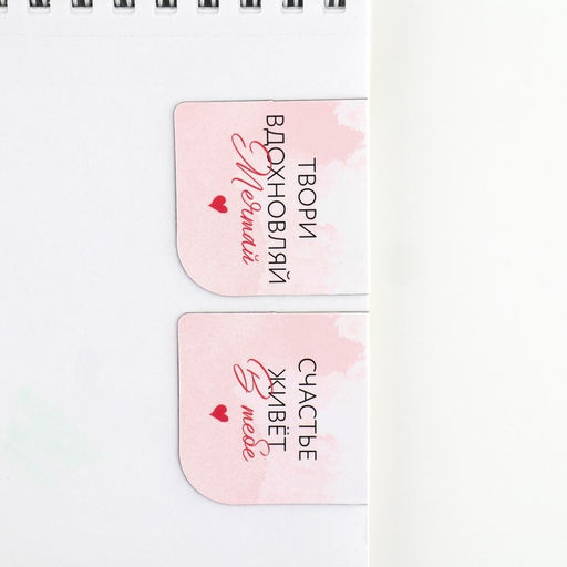 Подарочный набор, блокнот и магнитные закладки 2 шт. Самой нежной! С 8 марта - Artfox фото 10