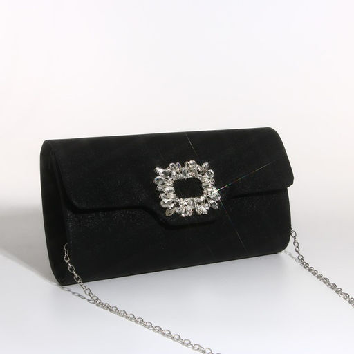 Сумка-клатч на магните, цвет чёрный - Simaland фото 4