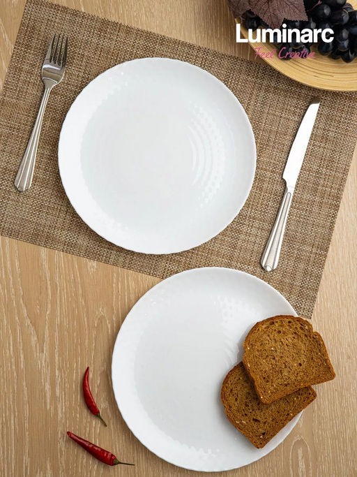 Тарелка обеденная PAMPILLE WHITE 25см арт.Q4655 /Люминарк/ - Luminarc фото 8