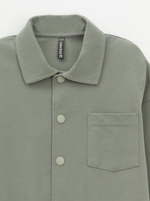 КР 302794/хаки 6206 к642 рубашка для мал