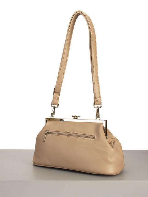 LACCOMA сумка Фиона-Ф826-капучино эко кожа хлопок  фото 2