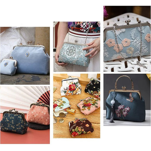 Цена за 2 шт. Фермуар пришивной «Прямоугольник», 10 см, цвет серебряный