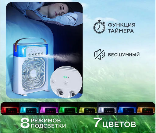 Вентилятор-кондиционер с функцией увлажнения и ароматизации - Buro фото 4