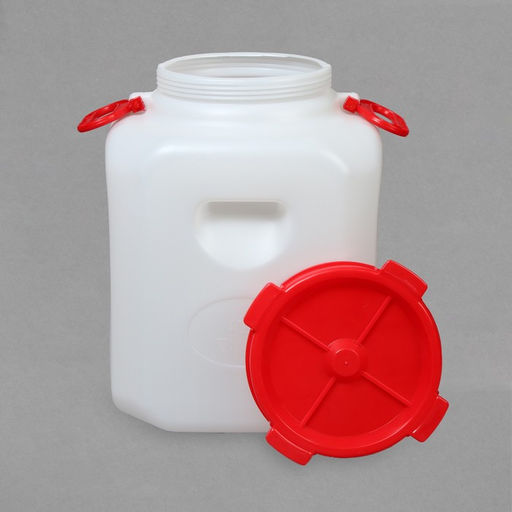 Фляга - бочка пищевая, 40 л, горловина 19.5 см, пластиковая, белая - Simaland фото 2