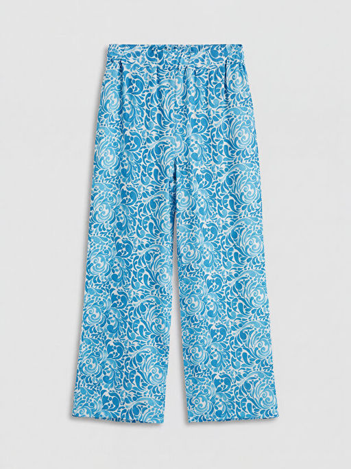 Desenli K?z ?ocuk Pantolon