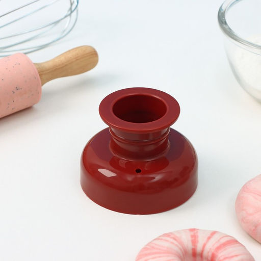 Форма для пончиков Доляна «Классика», 8.5×8.5×6 см, цвет МИКС