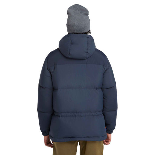 Мужская куртка Timberland Jacket Puffer Parka темно-синяя  фото 6