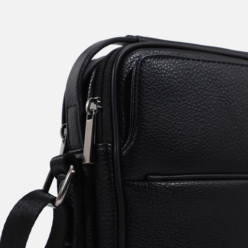 Сумка мужская, цвет черный - Simaland фото 4