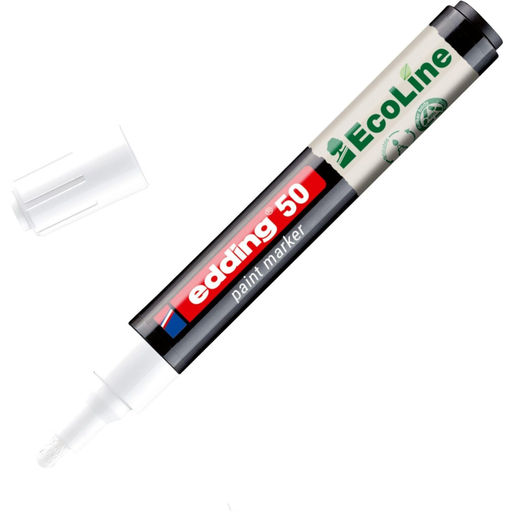 Маркер промышленный лаковый Edding E-50 белый 2-3 мм (4-50-049)