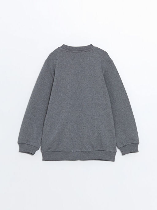 Basic Erkek Bebek Fermuarl? Sweatshirt - Waikiki фото 3