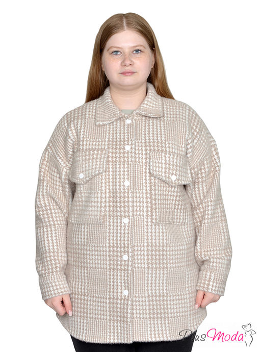 Жакет-парка Модель №1909 размеры 44-84 - Plusmoda фото 7