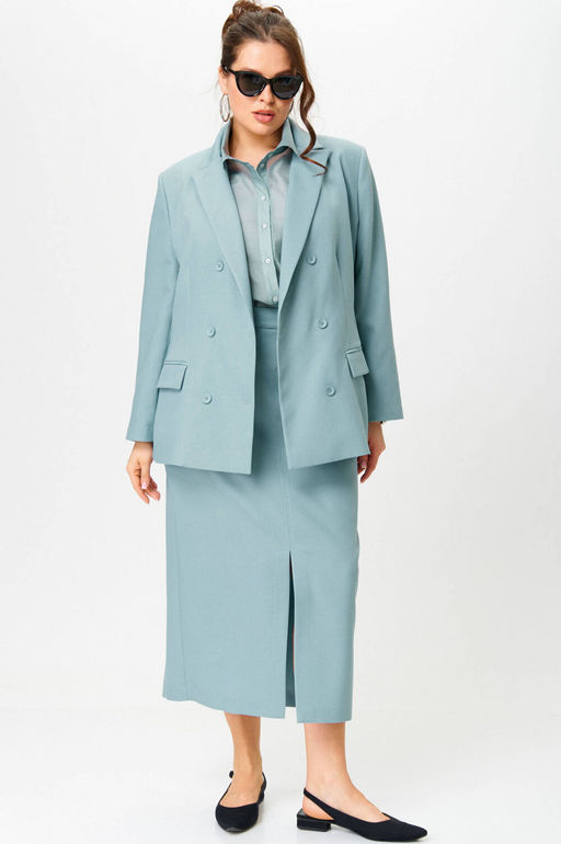 Платье SOVA 11216S-Р темно-синий - Mira fashion фото 2