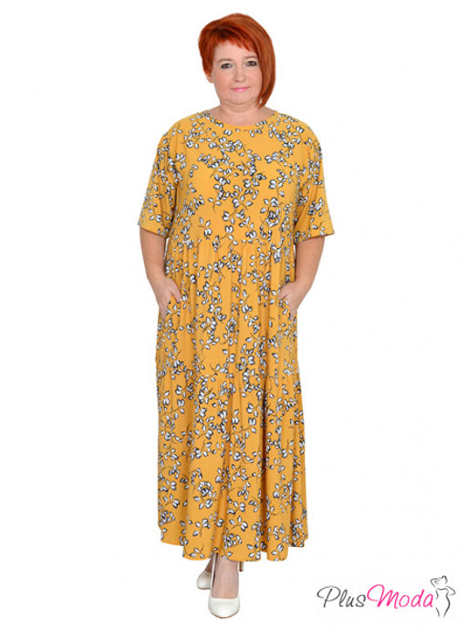 Платье Модель №1117 размеры 44-84 - Plusmoda фото 6