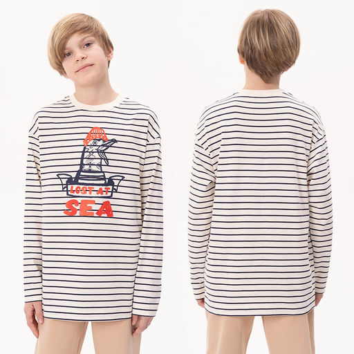 PELICAN, джемпер для мальчиков, Темно-синий