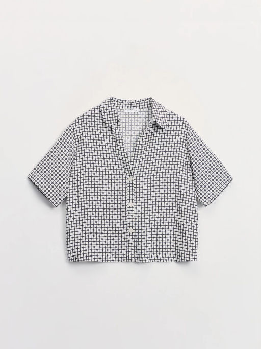 Блуза из вискозы с коротким рукавом ZR2605012011-246 / Zarina