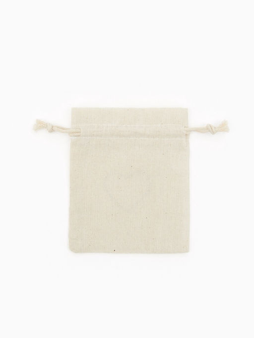 Цена за 50 шт. Мешочек подарочный Нежность лён, 10?12 см, бежевый - Simaland фото 4
